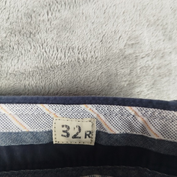 Fat Face Straight Leg Chino Pants Pigment Dyed Navy Blue Men's 32x30 Trouser - Picture 4 of 16